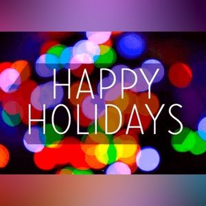 May your holidays be merry and bright!